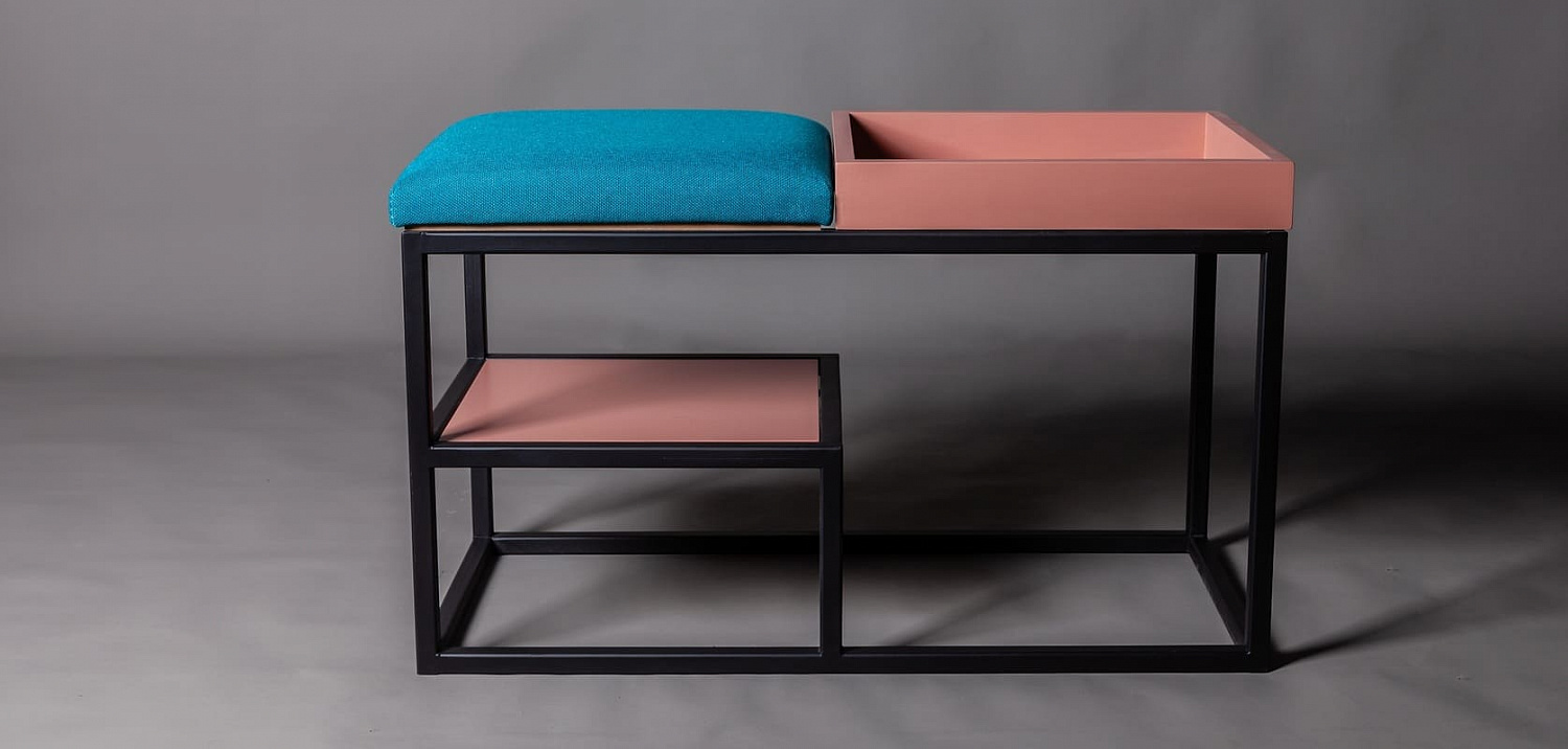 Банкетка «Bench» в стиле лофт